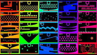 Rainbow 25 Eliminations Marble Race in Algodoo [upl. by Secnarf]