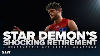 Melbournes Angus Brayshaw FORCED to medically retire  SEN [upl. by Ayhdnas]