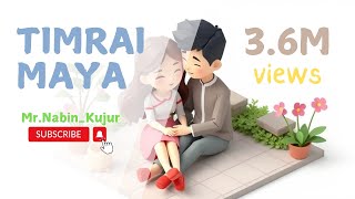 Timrai Maya Your Love  English Lyrics by MrNabinKujur [upl. by Gweneth]