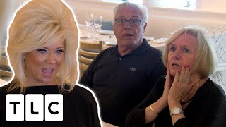 Theresa Surprises Her Mums Friends With A Reading In A Restaurant  Long Island Medium [upl. by Adnical]