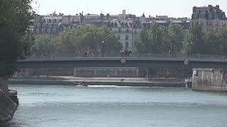 Paris Paralympics organizers defend postponement of triathlon swim in River Seine [upl. by Myrah]