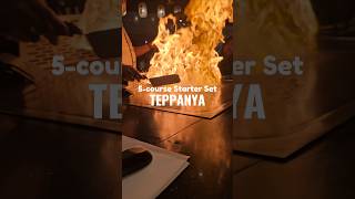 Teppanya PH 🔥🔥🥩🍚 teppanyaki japanesefood lunch yummy foodie chef [upl. by Lilias]