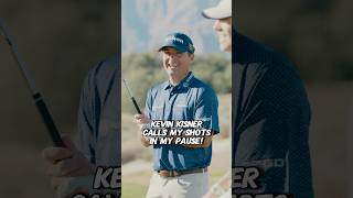 Kevin Kisner calls shots at the top of my swing The last shot was CRAZY🤣 golf shorts [upl. by Orville488]