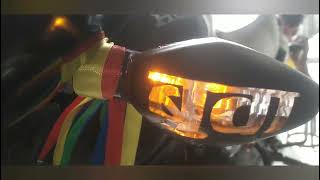 Honda shine bike side light  Aama Buwa❤ [upl. by Nations]