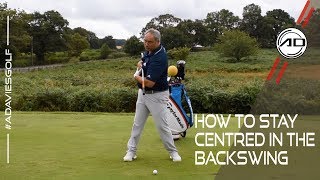 How To Stay Centred In The Golf Swing [upl. by Yevi85]