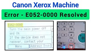 Canon Error  E0520000 Resolved [upl. by Ynahpets]