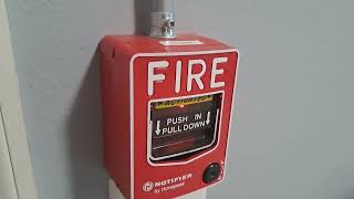 Notifier Fire Alarm System Test 28 [upl. by Nylesoj]