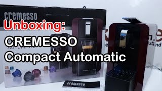 Unboxing Cremesso Compact Automatic [upl. by Esorbma510]