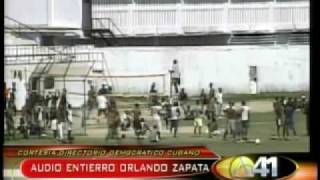 Entierran a disidente Zapata en Cuba [upl. by Brnaba]