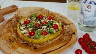 Rezept Kartoffel Spinat Quiche  Fitness Challenge [upl. by Ainattirb]