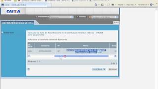 Como imprimir uma Contribuição Sindical pelo site da Caixa Econômica Federalavi [upl. by Noiraa]
