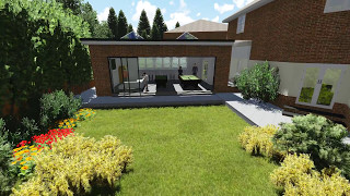 Extension Architecture  Single Storey Extension 3D Visualisation [upl. by Pengelly727]