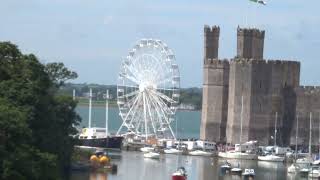 Caernarfon  hrad Wales [upl. by Aniluj]