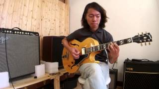 Hiroyoshi Horie Autumn Leaves ／ Gibson ES175 1PU [upl. by Valentina244]