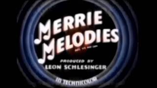 Merrie Melodies Openings And Closings 19311964 UPDATE [upl. by Cathe]