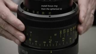 Angénieux Tutorial Video for Optimo 44440 A2S conversion Anamorphic to Spheric [upl. by Nerak]