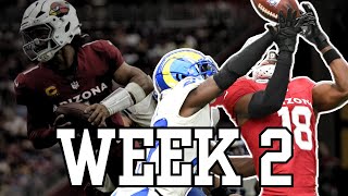 Kyler Murray is a PHYCHOPATH  Cardinals vs Rams Week 2 [upl. by Nial318]