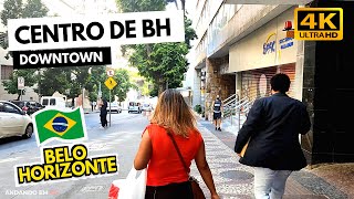 Centro de Belo Horizonte Brasil・4K 2021 [upl. by Heti487]