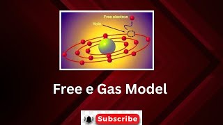 Free electron Gas Model  Solid State Physics ssp physics [upl. by Symon]