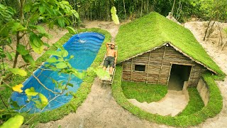 Buildings Underground Green House and Blue Swimming Pool [upl. by Caraviello]