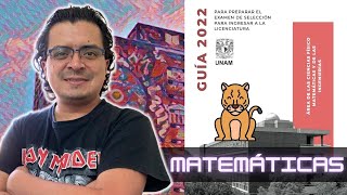 🎁 Guía UNAM 2022 Área 1  MATEMÁTICAS Reactivo 52 🚀 shorts unam2022 guíaunam [upl. by Janene]