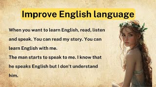 How to Improve English by Reading books  listening English Practice  English Speaking Practice [upl. by Doroteya]