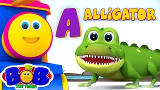 Animals ABC Song and more Kids Songs and Nursery Rhymes  Bob The Train [upl. by Kern]