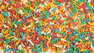 DIY Sprinkles I Bunte Zuckerstreusel I Jimmies selber machen [upl. by Kee2]