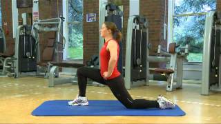 Back to Action Exercises for Ankylosing Spondylitis  Front Hip Stretch [upl. by Dahsra]