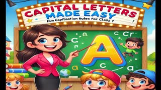 Capital Letters Made Easy English lesson Class 1 [upl. by Bruyn296]