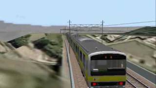 RailSimによる山間鉄道 [upl. by Asuncion]