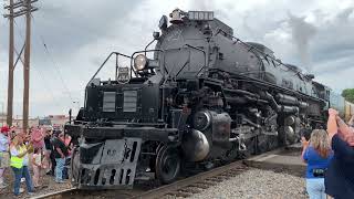 Union Pacific 4014 Big Boy Greeley Departure [upl. by Atalaya]