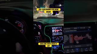 Jeep TrackHawk POV Drive in Miami Insane Supercharged Power trackhawk jeep [upl. by Harmony]