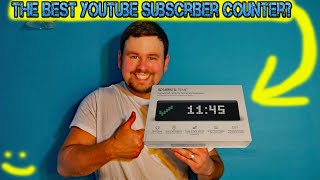 Lametric Time Review Smart Clock Youtube Sub Counter And Many More Features [upl. by Idnim]