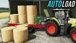 Best Autoload Trailer For Farming Simulator 22  FS22 Autoloader For Bales amp Pallets [upl. by Troxell]