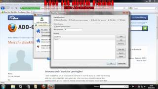 Unerwünschte Internetseiten Blockieren  Firefox [upl. by Kremer723]