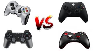 Gamepad Karşılaştırma  Logitech G F710 vs Xbox Series X vs MSI GG Force GC30 vs Ps3 Controller [upl. by Sailesh961]