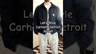 How To Style Carhartt Detroit Jacket  Fall Winter Outfit [upl. by Mila]