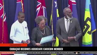 CURAÇAO BECOMES ASSOCIATE CARICOM MEMBER [upl. by Ritch]