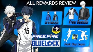 BULLOCKampFREE FIRE COLLABORATION 🥳🥳🤩🎉 ALL REWARDS REVIEWED TONIGHT UPDATE ALSO✅💯💯👍🏻🤩🤩🤯🤯💙💙 [upl. by Risay]