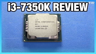 Intel i37350K Review Benchmarks amp 50GHz Overclock [upl. by Nawud]