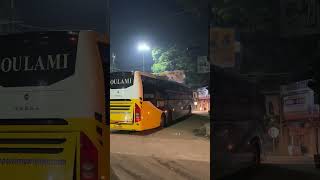 COMEBACK OF POULAMI PARIBAHAN✨🔥 VOLVO B11R MULTIAXLE SEATER  SLEEPER BY VEERA viral volvobuses [upl. by Ahsiuqal]