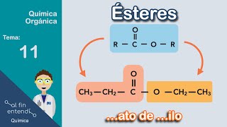 ¿Cómo nombrar un ÉSTER [upl. by Enrev]