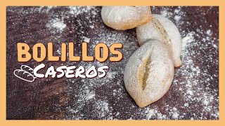 Bolillos CASEROS receta FACIL en SARTEN y HORNO [upl. by Assile]