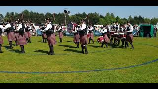 Uddingston strathclyde pipe band UK championship Bangor 2024 [upl. by Rezal]