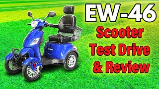 💥eWheels EW46 Scooter Test Drive amp Review Video [upl. by Alle976]