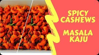 HOW TO MAKE SPICY CASHEWS  SPICY MASALA KAJU  സ്വാദൂറും മസാല കശുവണ്ടി  GREEN MANGO PICKLE [upl. by Mode519]