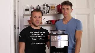 AEG KAM300 im Test  Kaffeemaschine mit Mahlwerk  Eine echte Enttäuschung [upl. by Alesiram]