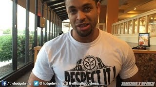 Post Workout Meal At IHOP Hodgetwins [upl. by Wende]