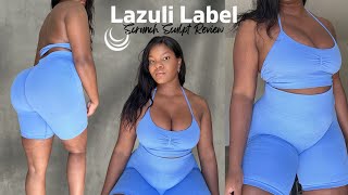 Activewear Review Lazuli Label  Scrunch Sculpt [upl. by Aicilaanna923]